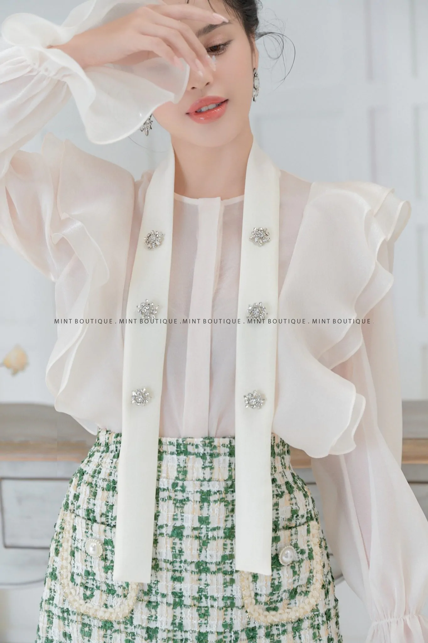 CELINE Mini Skirt - Image 3