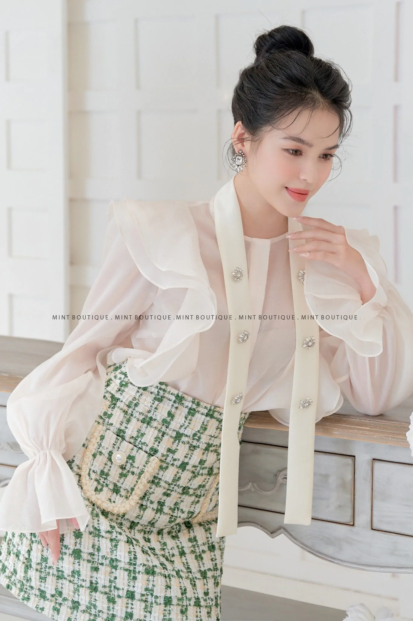 CELINE Mini Skirt - Image 2