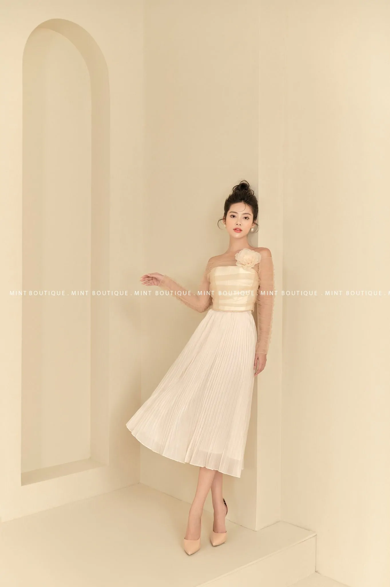 CELINE Set - Midi SKIRT