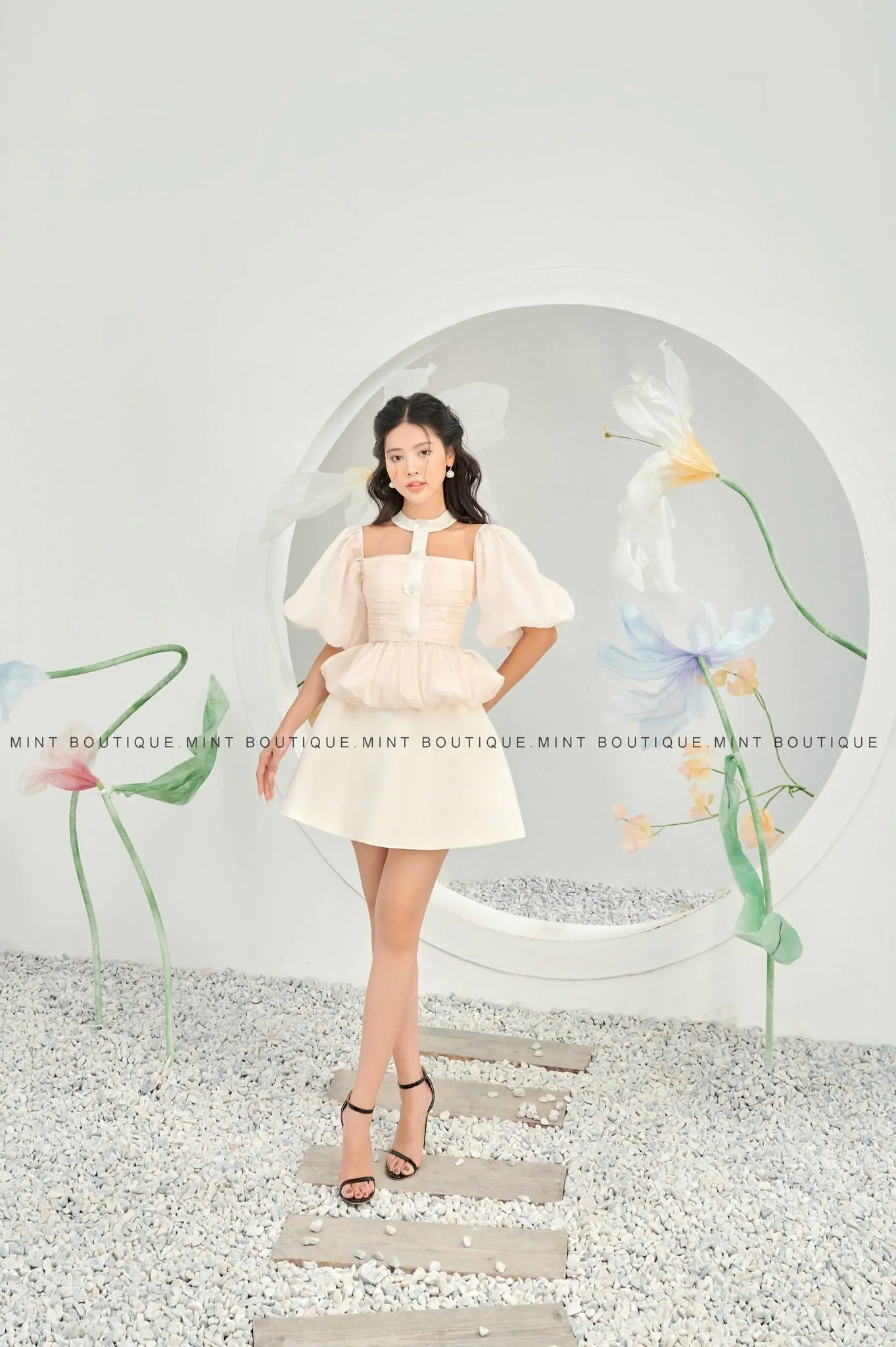 De FLEUR - Look 1 𝗠𝗶𝗻𝗶 𝗦𝗞𝗜𝗥𝗧