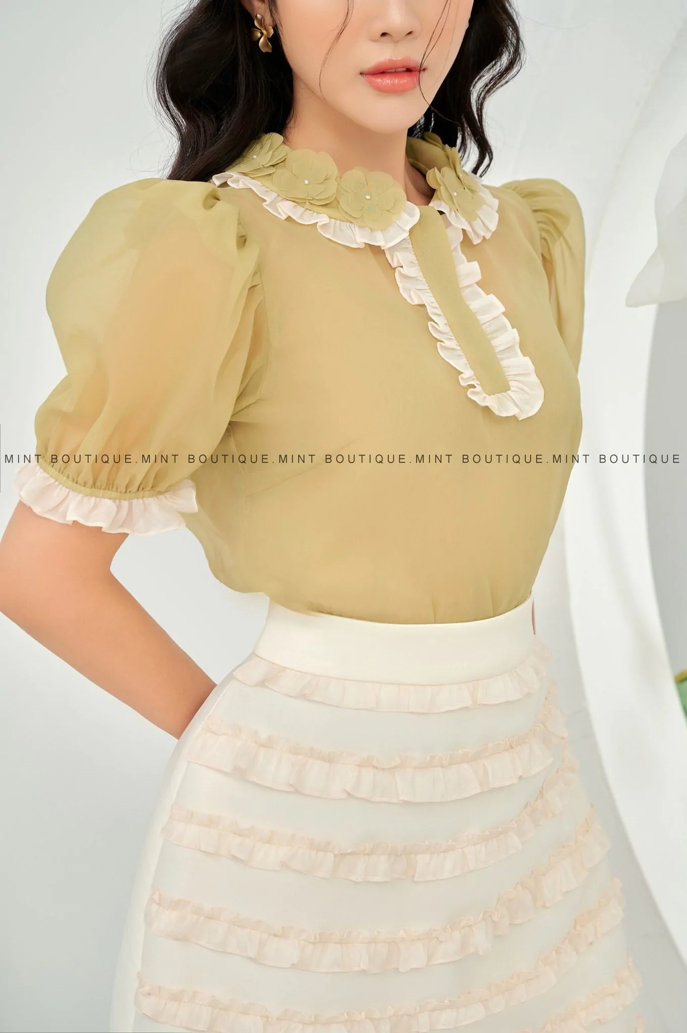 De FLEUR – Look 2 𝗠𝗶𝗻𝗶 𝗦𝗞𝗜𝗥𝗧 - Image 4