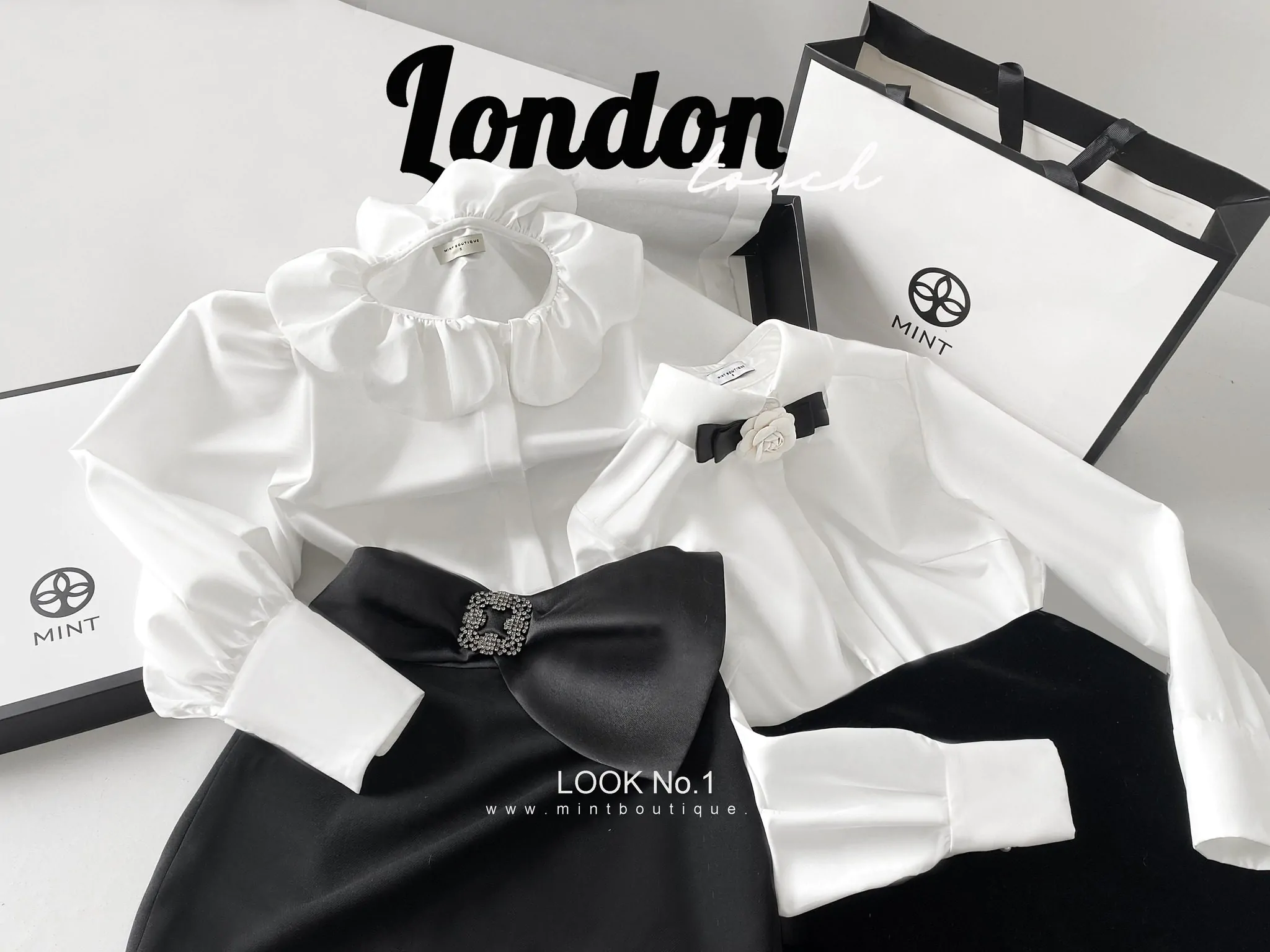 LONDON Touch – Look No.1 Sơ mi - Image 2