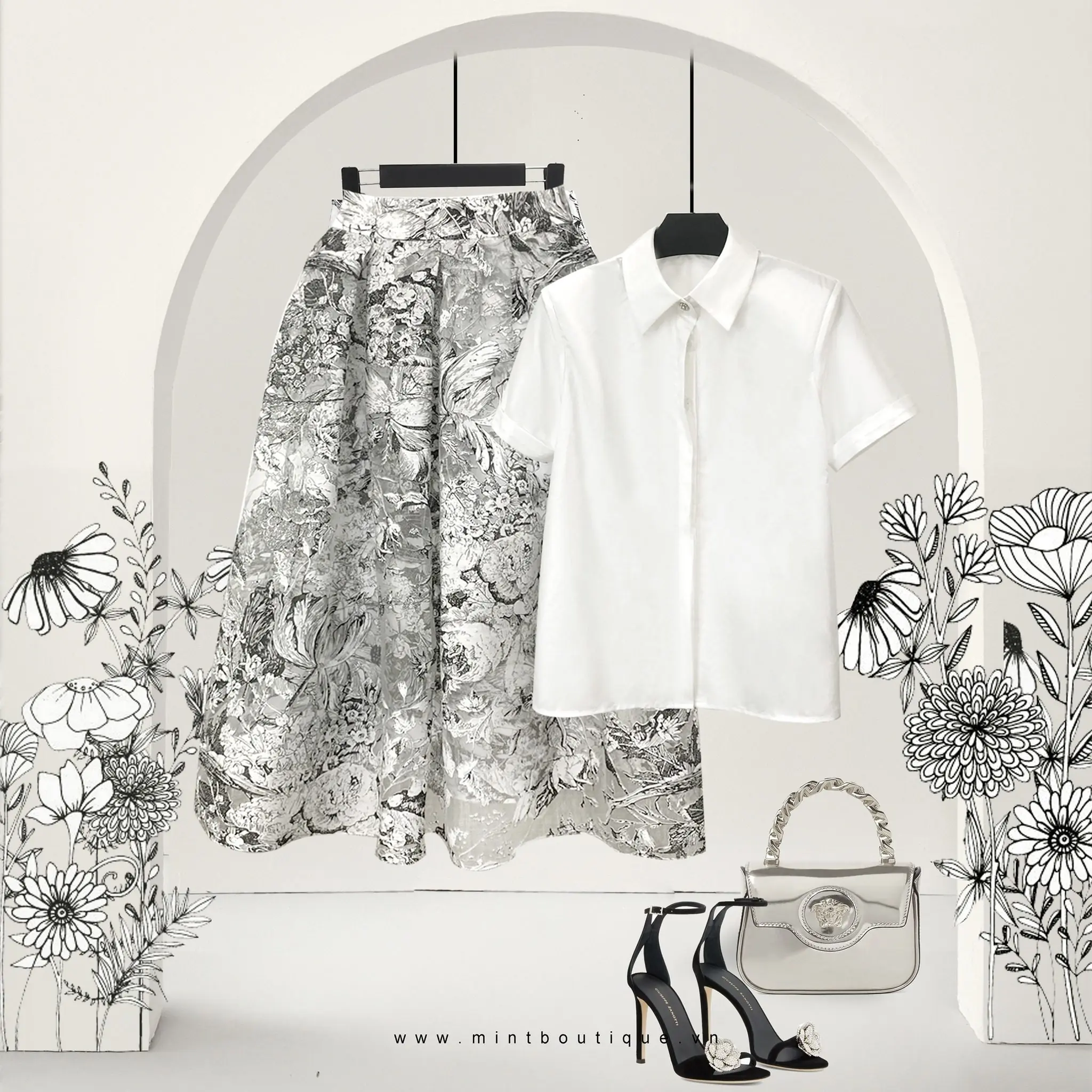 New Romance | Set TOP Ngắn tay