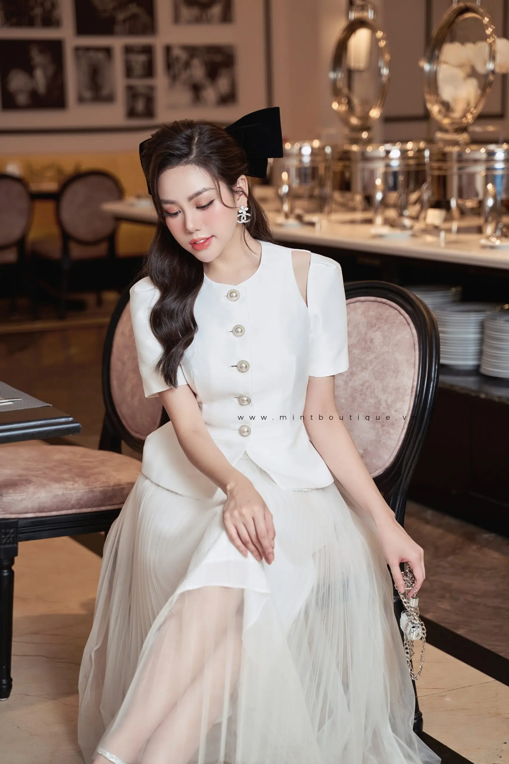 Caroline Set White | TOP