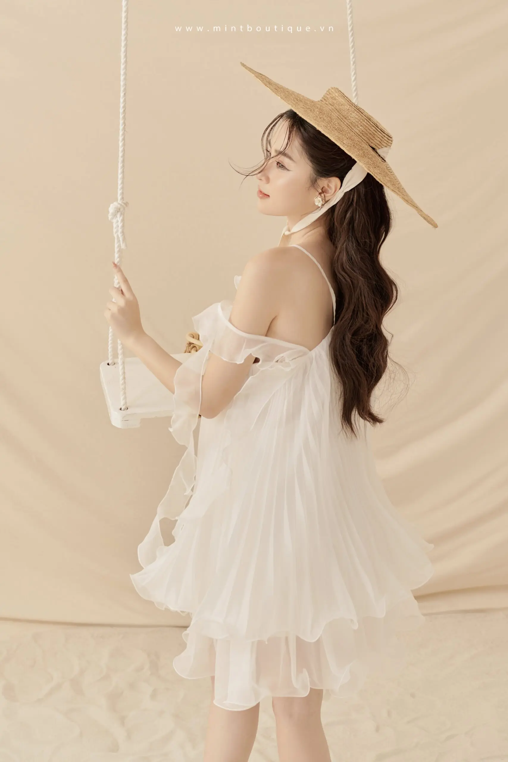 L’Aventura Dress xếp ly - Image 4