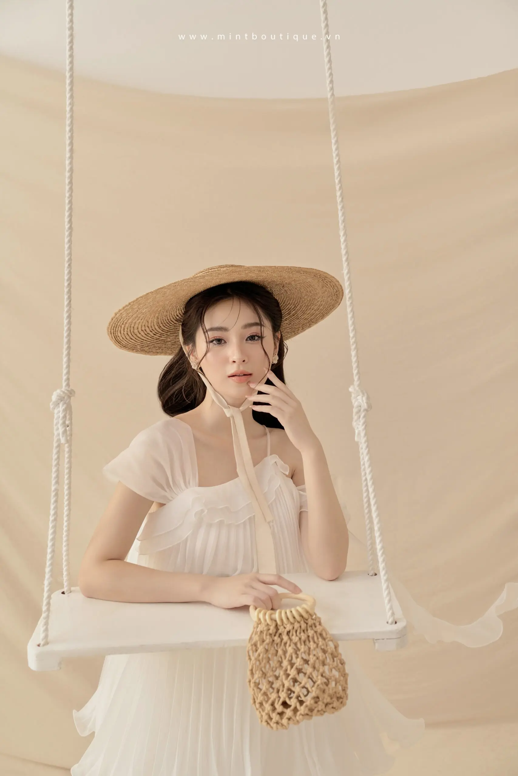 L’Aventura Dress xếp ly - Image 3